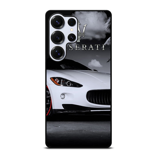 MASERATI WHITE CAR Samsung Galaxy S25 Ultra Case Cover