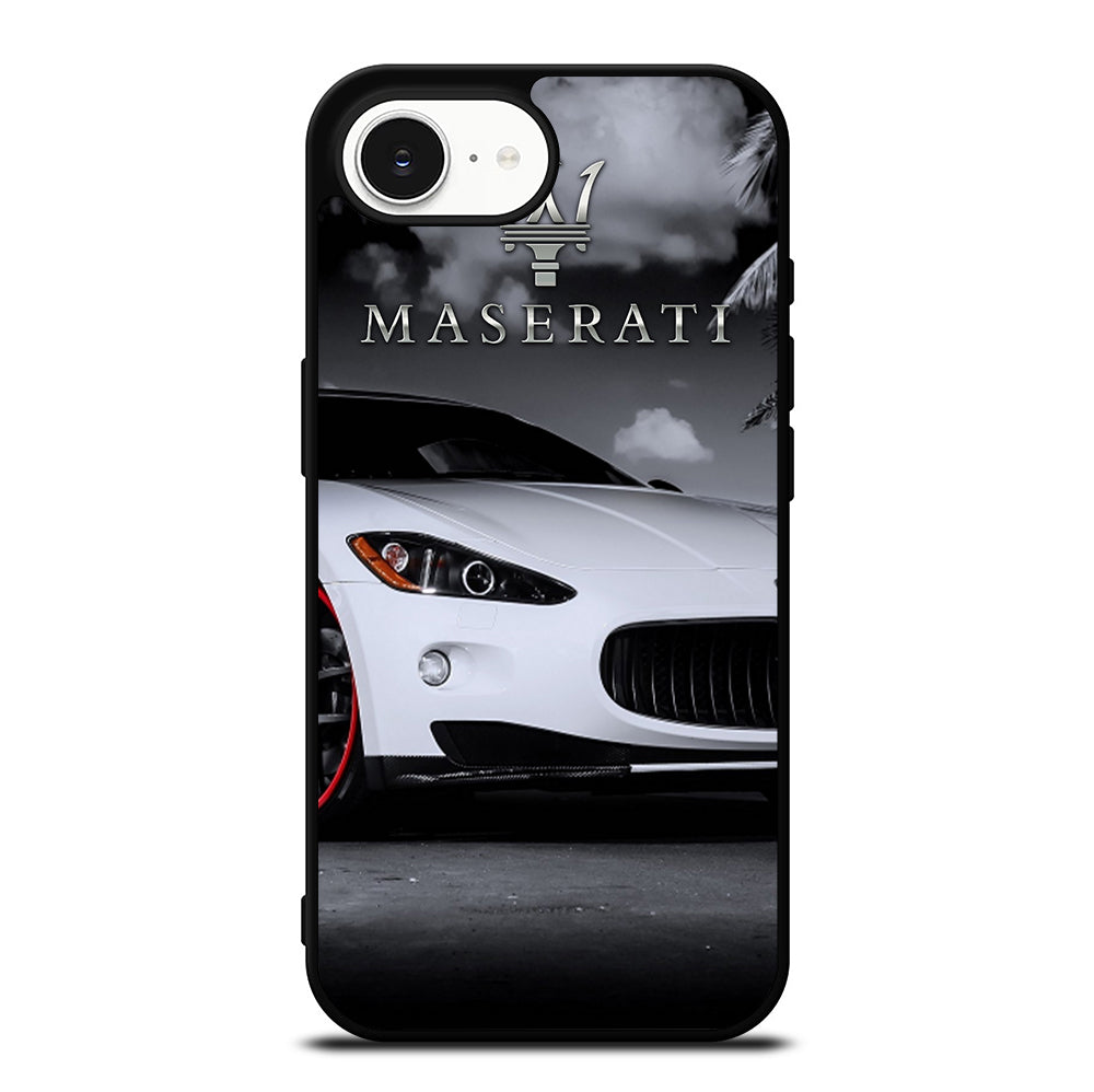 MASERATI WHITE CAR iPhone 16e Case Cover