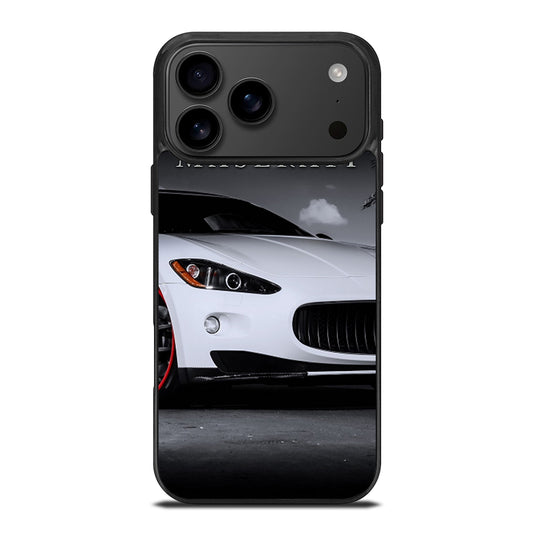 MASERATI WHITE CAR iPhone 17 Pro Max Case Cover