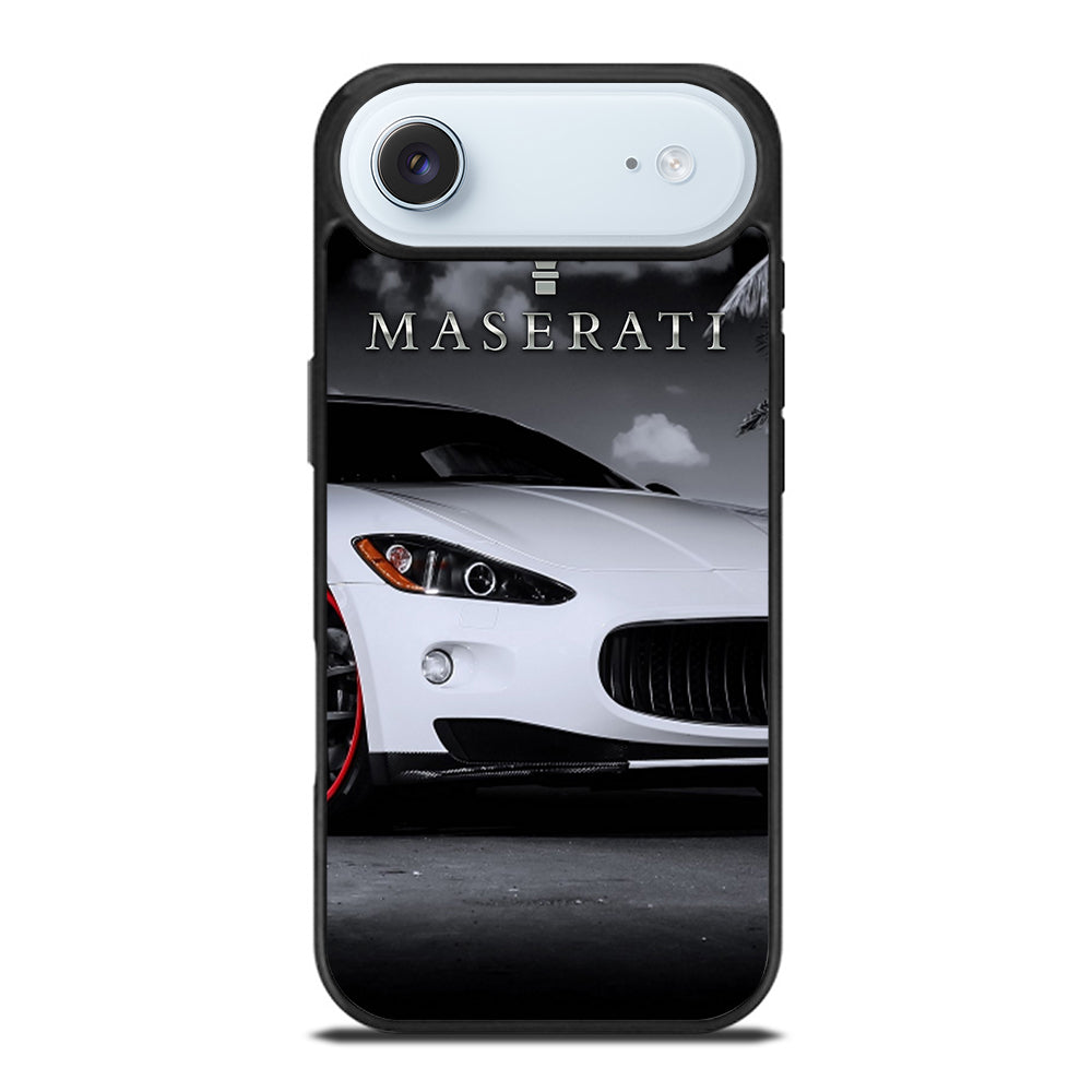MASERATI WHITE CAR iPhone Air Case Cover