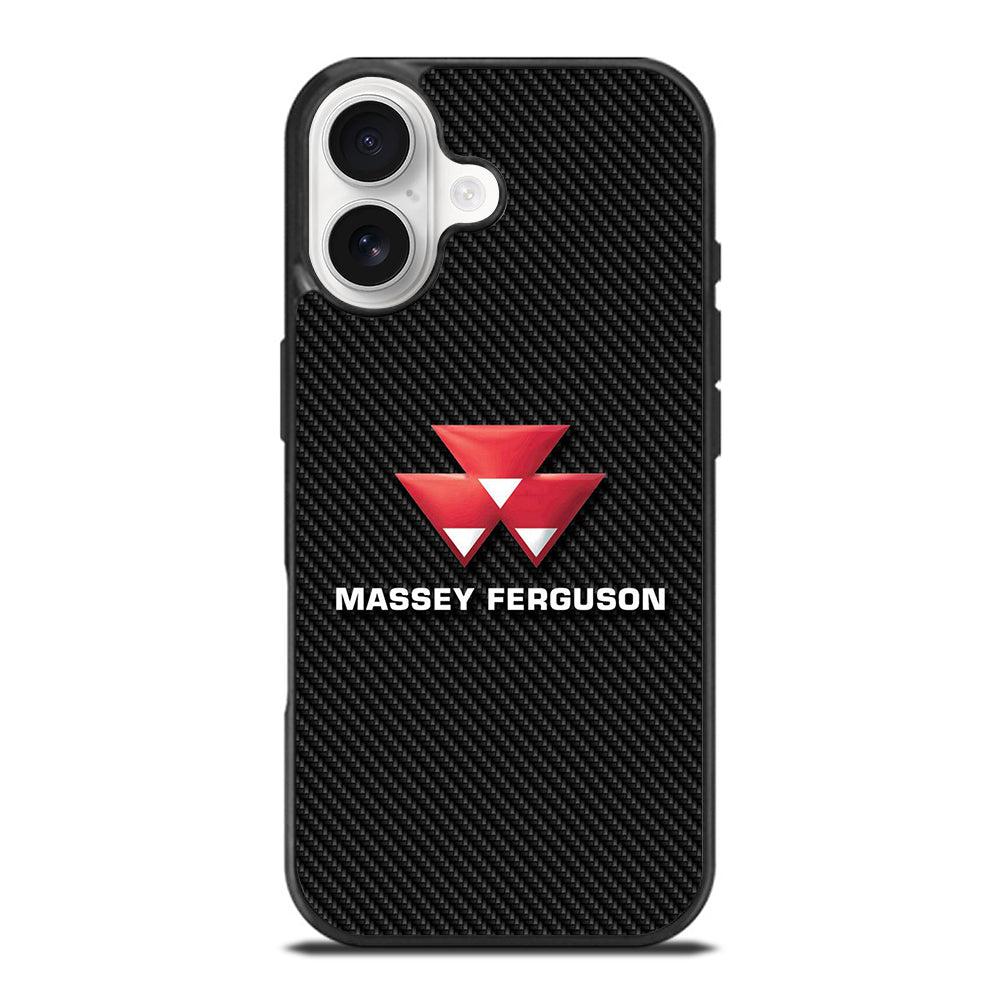 MASSEY FERGUSON LOGO CARBON iPhone 17 Case Cover