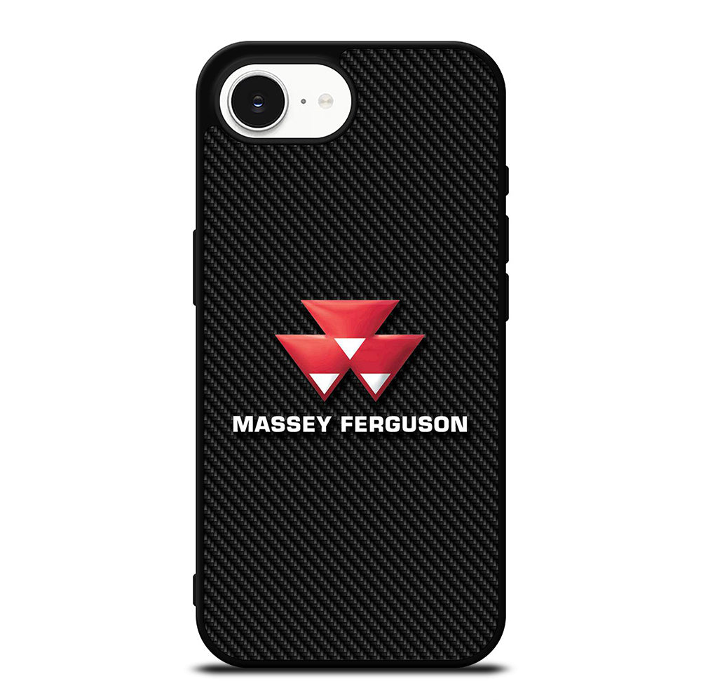 MASSEY FERGUSON LOGO CARBON iPhone 16e Case Cover
