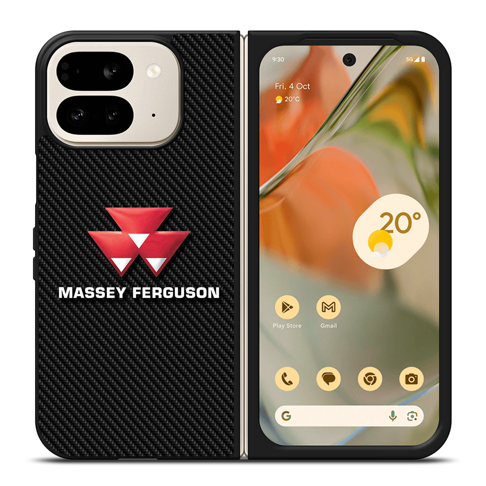 MASSEY FERGUSON LOGO CARBON Google Pixel 9 Pro Fold Case Cover