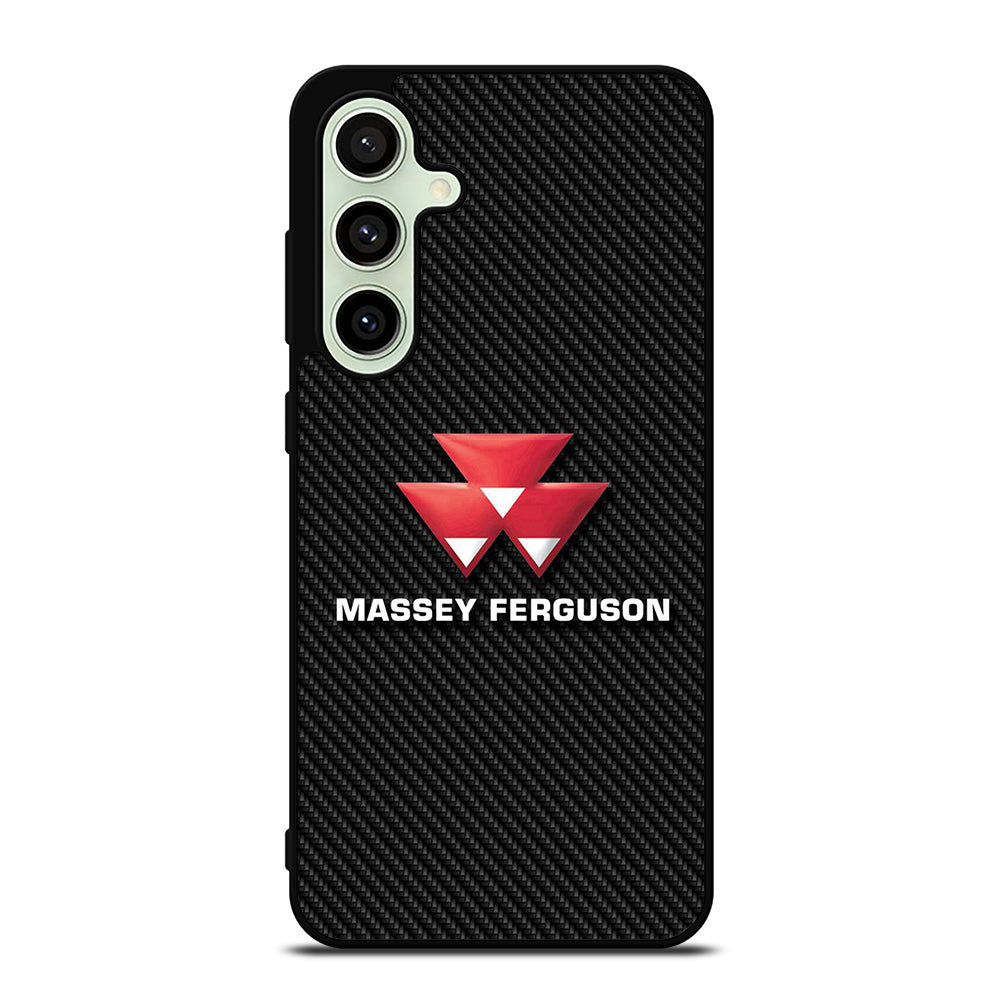 MASSEY FERGUSON LOGO CARBON Samsung Galaxy S24 FE Case Cover