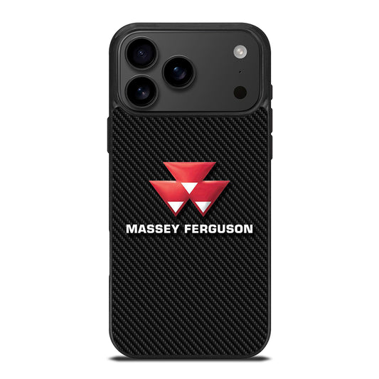 MASSEY FERGUSON LOGO CARBON iPhone 17 Pro Max Case Cover
