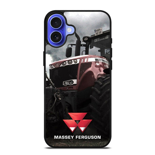 MASSEY FERGUSON RED TRACTOR iPhone 16 Case Cover