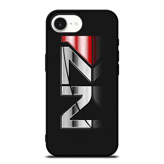 MASS EFFECT N7 LOGO CARBON iPhone 16e Case Cover