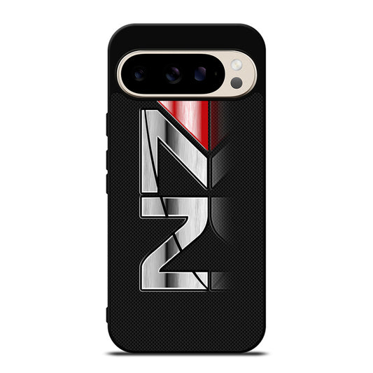 MASS EFFECT N7 LOGO CARBON Google Pixel 9 Pro Case Cover