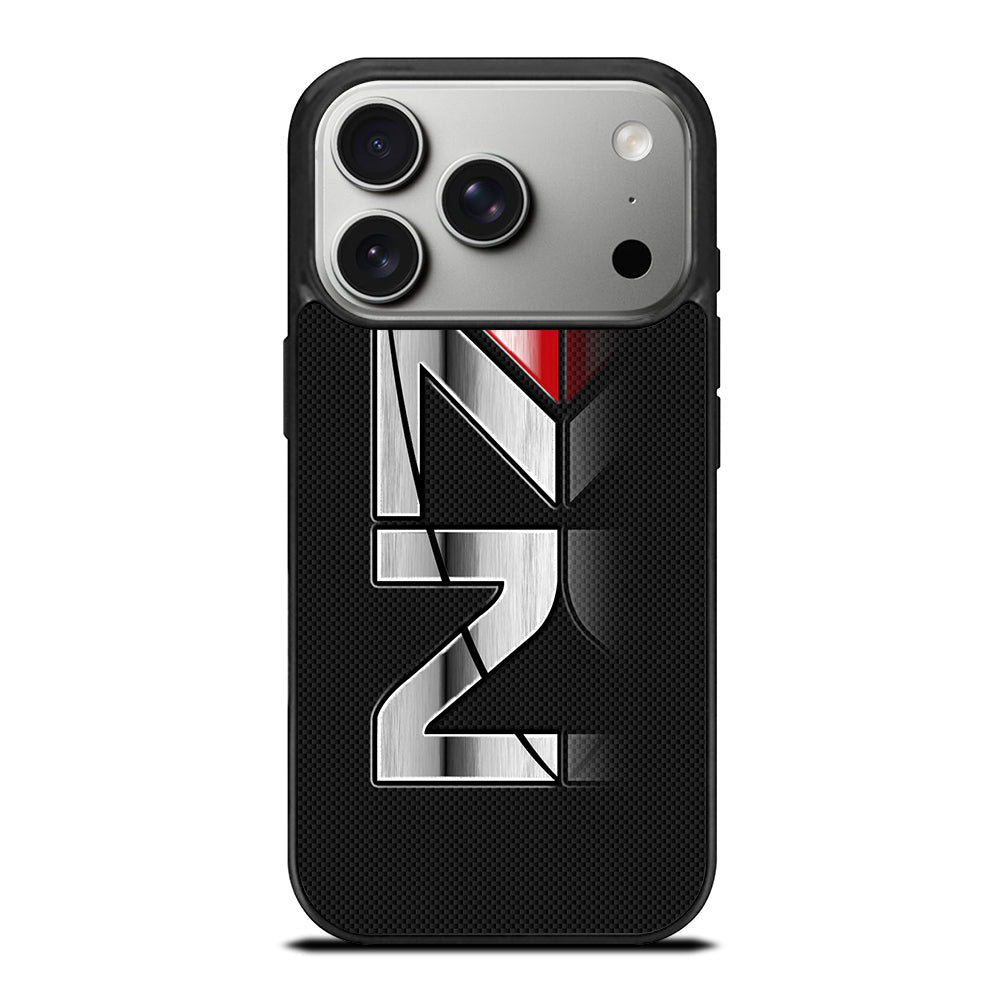 MASS EFFECT N7 LOGO CARBON iPhone 17 Pro Case Cover
