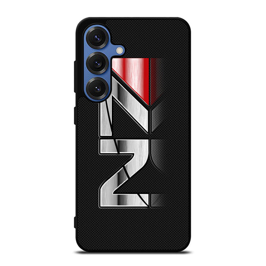 MASS EFFECT N7 LOGO CARBON Samsung Galaxy S25 Case Cover