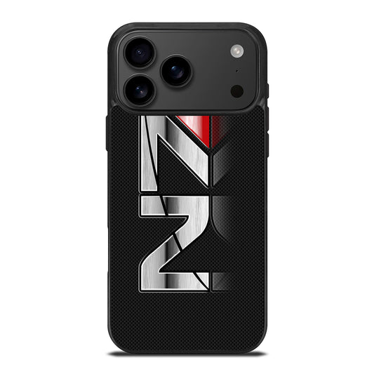 MASS EFFECT N7 LOGO CARBON iPhone 17 Pro Max Case Cover