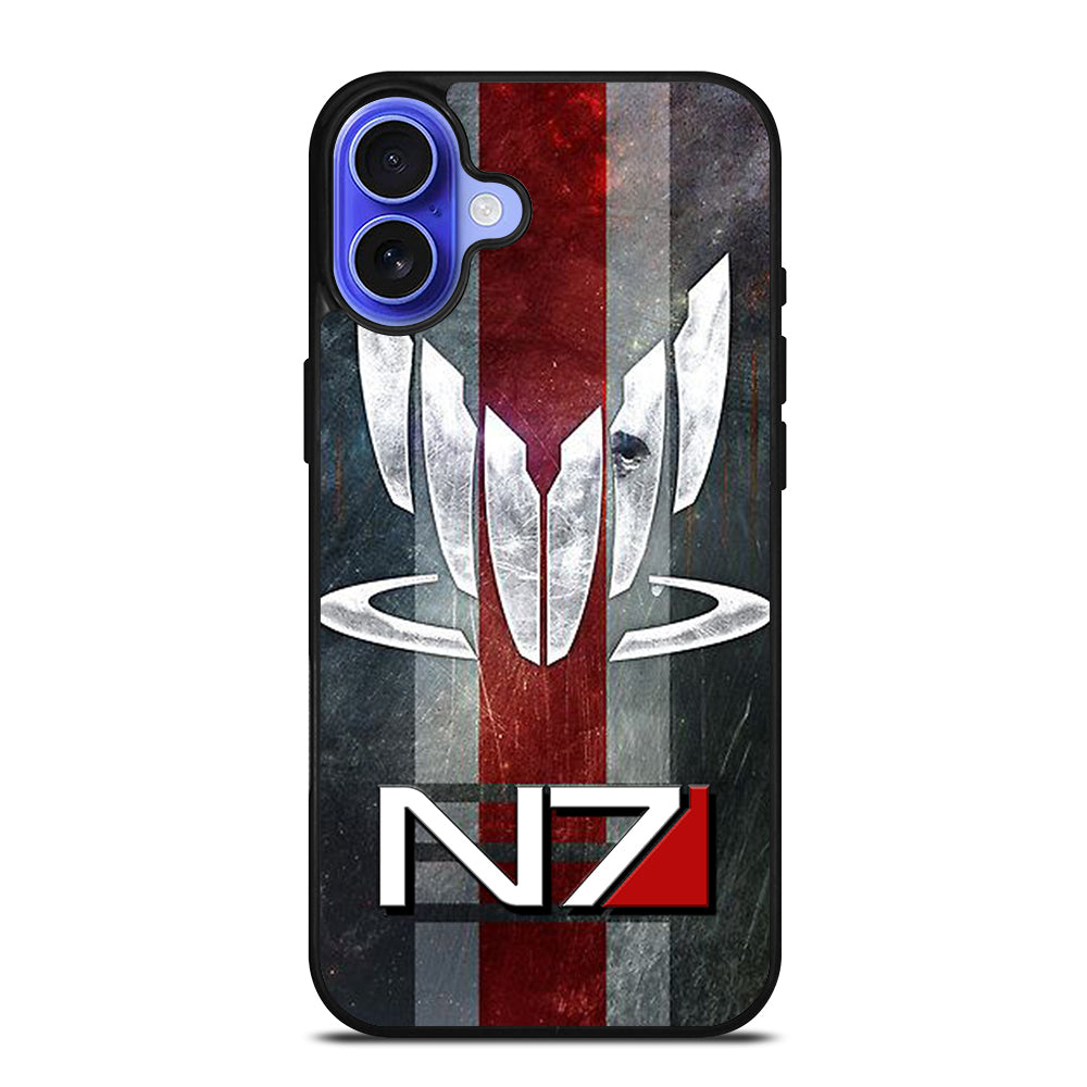 MASS EFFECT N7 LOGO STRIPE iPhone 16 Case Cover