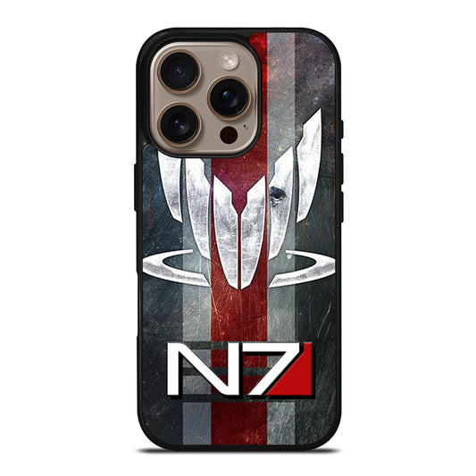 MASS EFFECT N7 LOGO STRIPE iPhone 16 Pro Case Cover