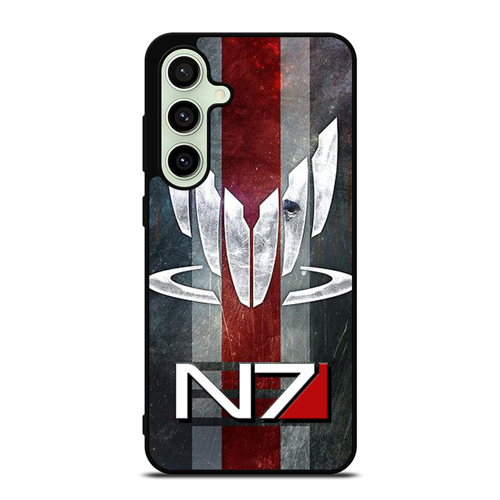 MASS EFFECT N7 LOGO STRIPE Samsung Galaxy S24 FE Case Cover