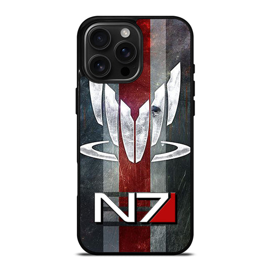 MASS EFFECT N7 LOGO STRIPE iPhone 16 Pro Max Case Cover