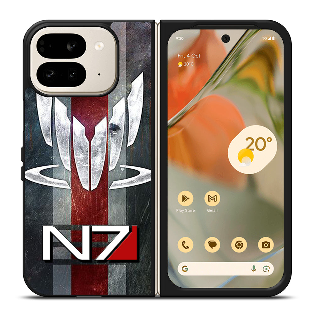 MASS EFFECT N7 LOGO STRIPE Google Pixel 9 Pro Fold Case Cover