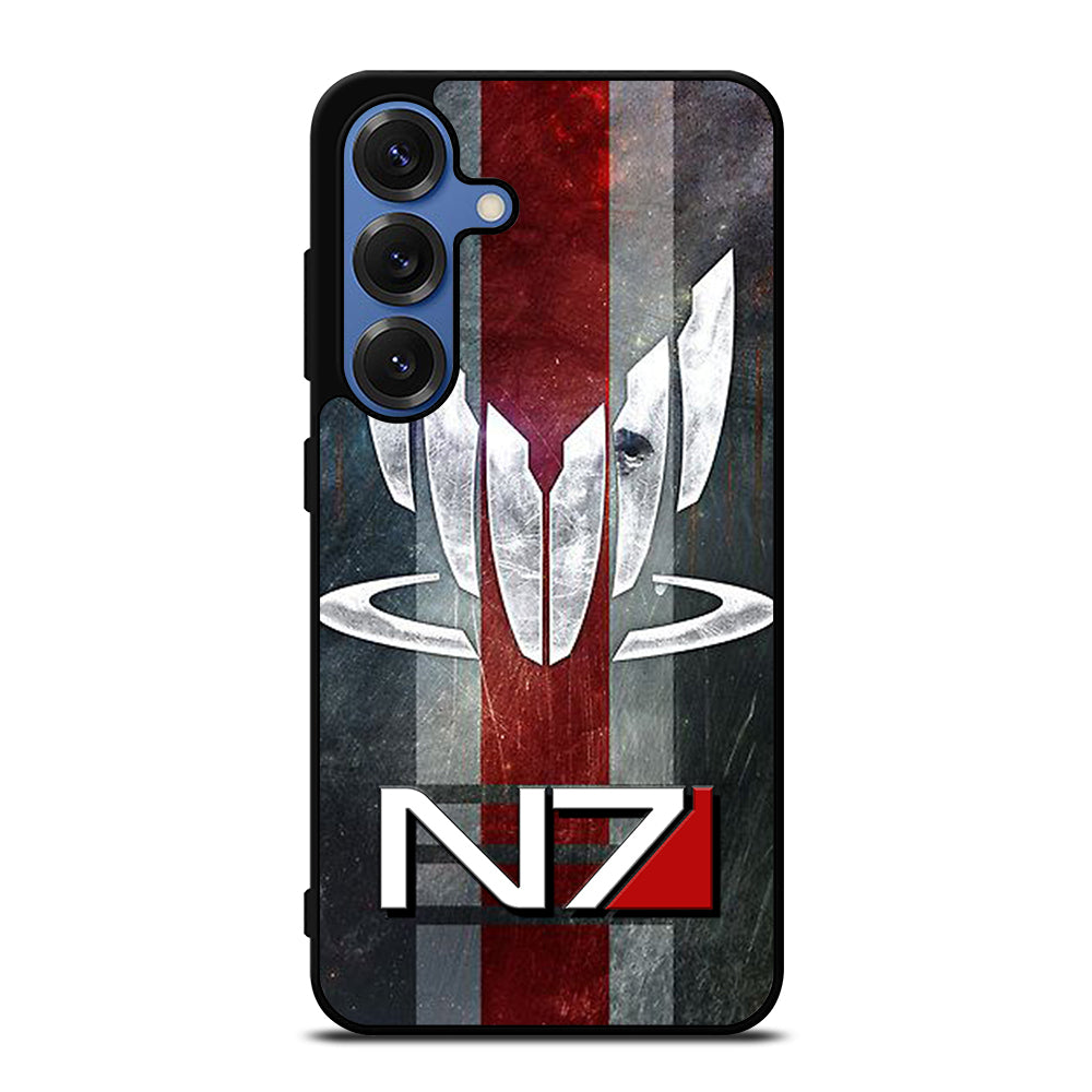 MASS EFFECT N7 LOGO STRIPE Samsung Galaxy S25 Case Cover