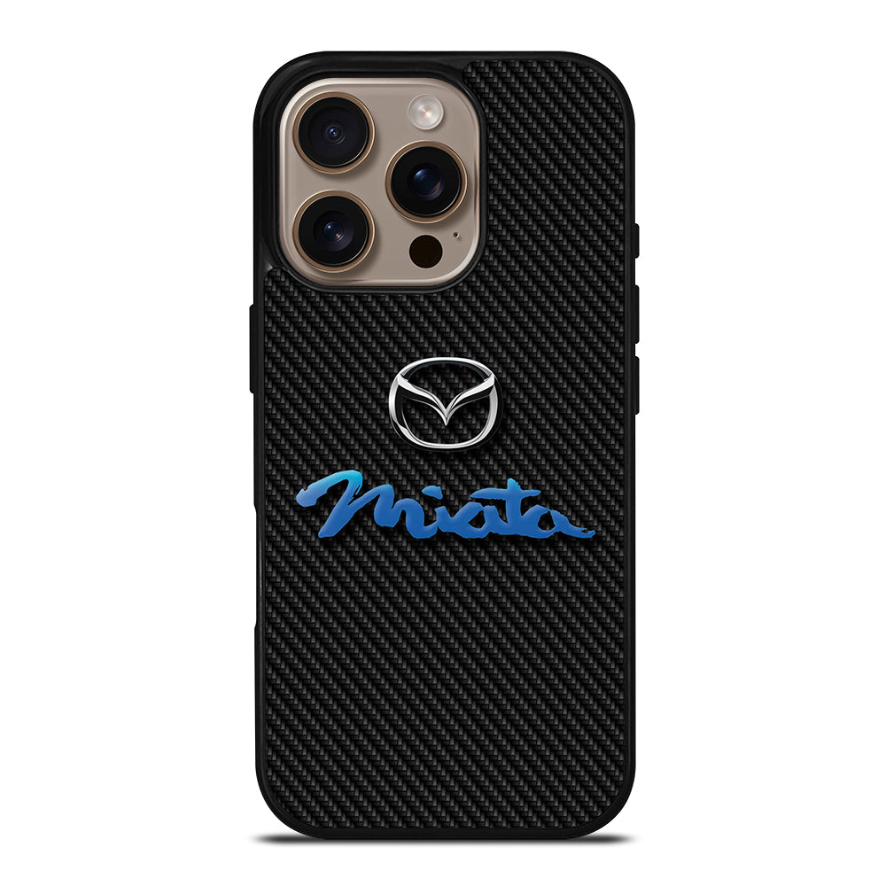 MAZDA CARBON LOGO iPhone 16 Pro Case Cover