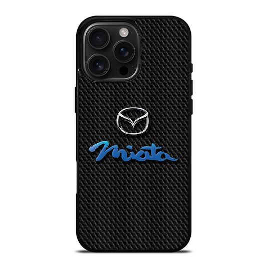 MAZDA CARBON LOGO iPhone 16 Pro Max Case Cover