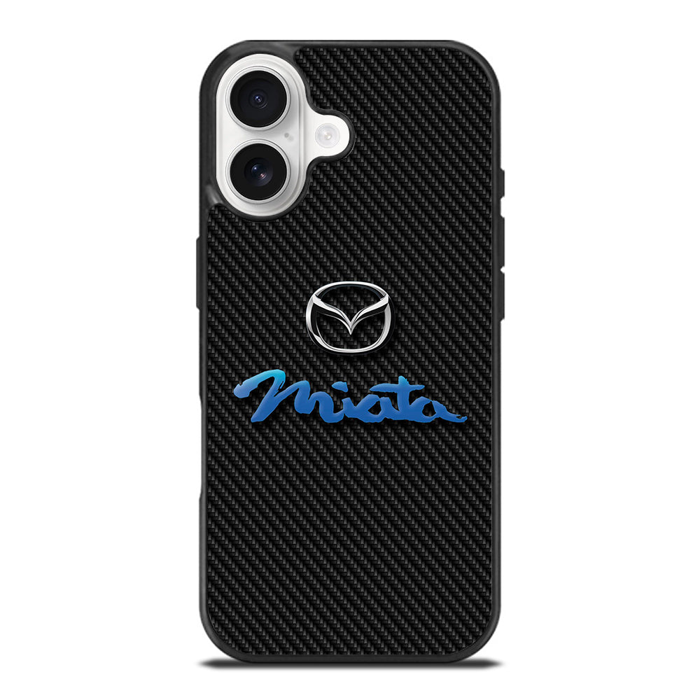 MAZDA CARBON LOGO iPhone 17 Case Cover
