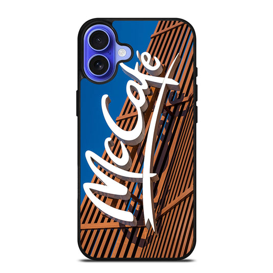 MCCAFE EMBLEM iPhone 16 Case Cover