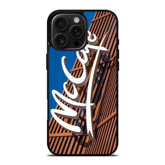MCCAFE EMBLEM iPhone 16 Pro Max Case Cover