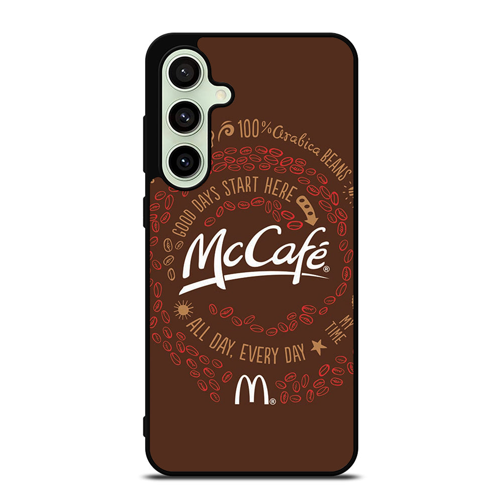 MCCAFE LOGO QUOTE Samsung Galaxy S24 FE Case Cover