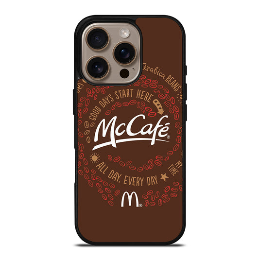 MCCAFE LOGO QUOTE iPhone 16 Pro Case Cover