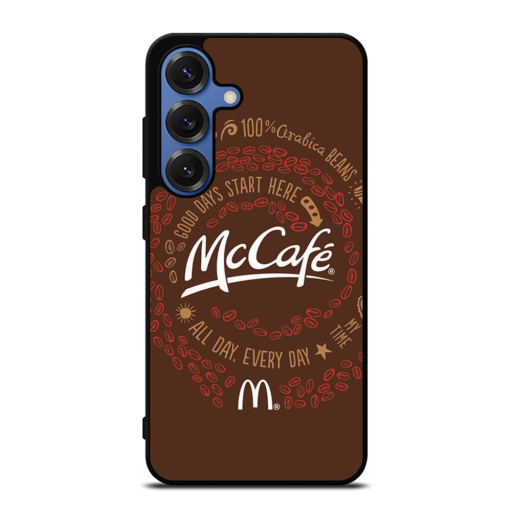 MCCAFE LOGO QUOTE Samsung Galaxy S25 Case Cover