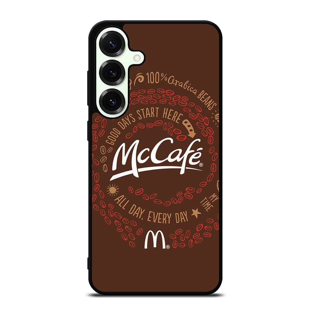 MCCAFE LOGO QUOTE Samsung Galaxy S25 Plus Case Cover