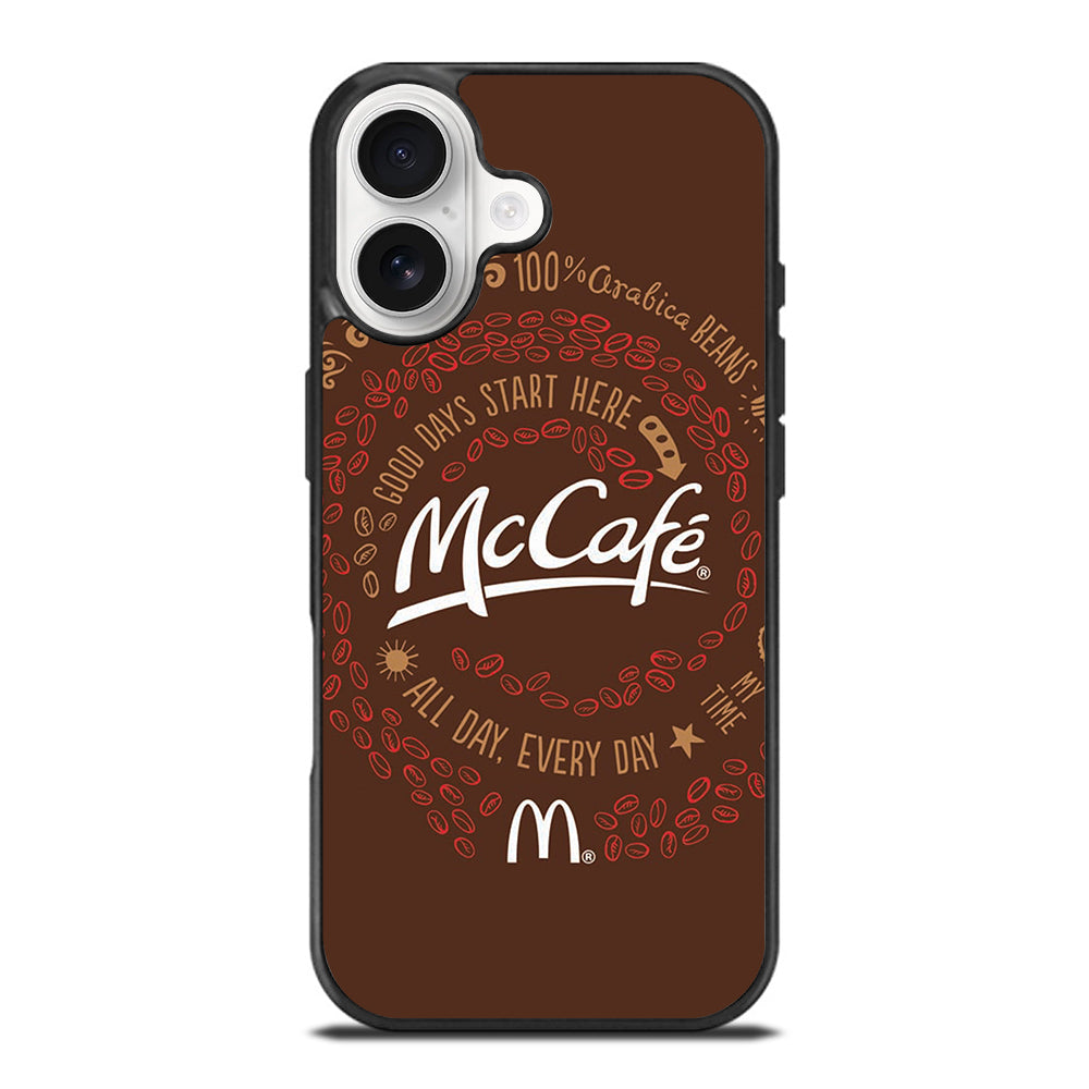 MCCAFE LOGO QUOTE iPhone 17 Case Cover