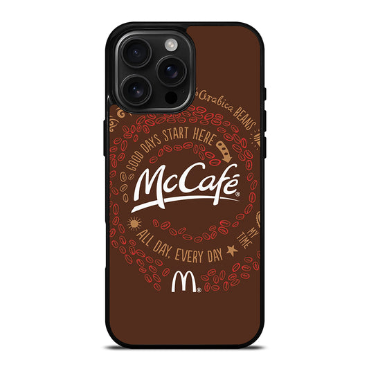 MCCAFE LOGO QUOTE iPhone 16 Pro Max Case Cover