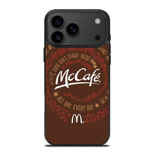 MCCAFE LOGO QUOTE iPhone 17 Pro Max Case Cover