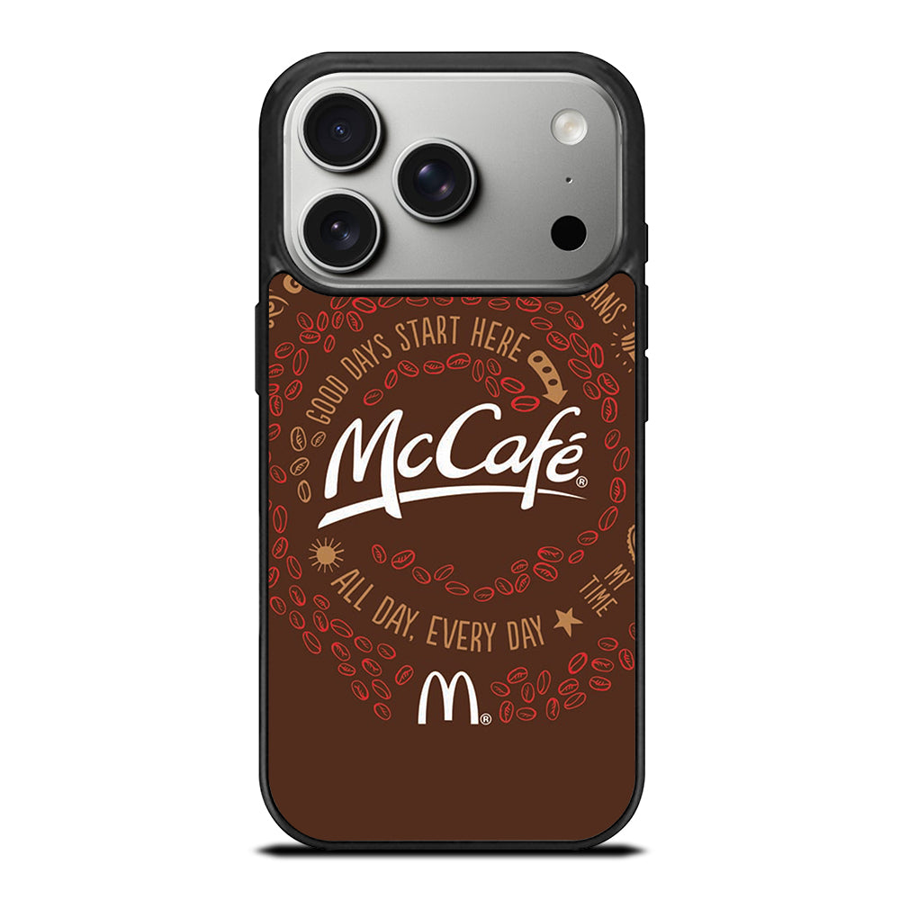 MCCAFE LOGO QUOTE iPhone 17 Pro Case Cover