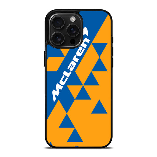 MCLAREN LOGO 3 iPhone 16 Pro Max Case Cover