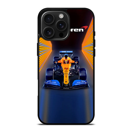 MCLAREN RACING CAR iPhone 16 Pro Max Case Cover