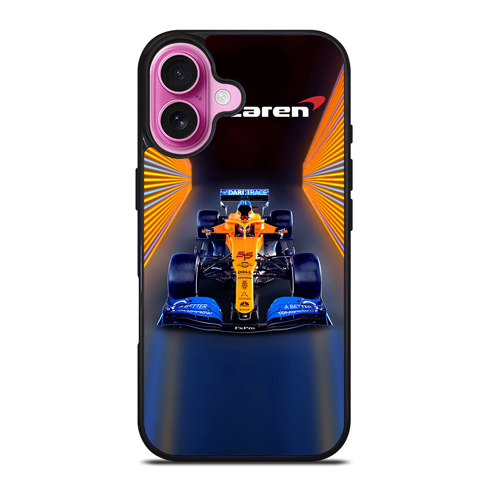 MCLAREN RACING CAR iPhone 16 Plus Case Cover