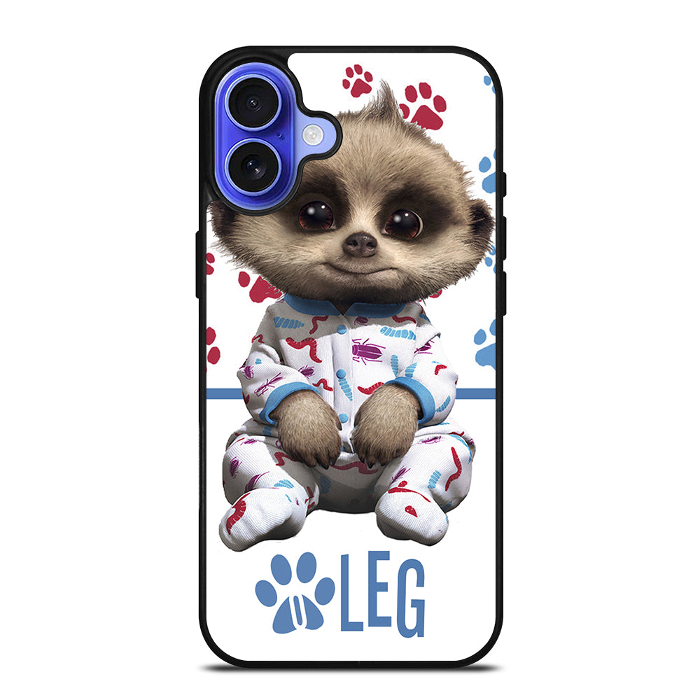 MEERKAT BABY OLEG 1 iPhone 16 Case Cover