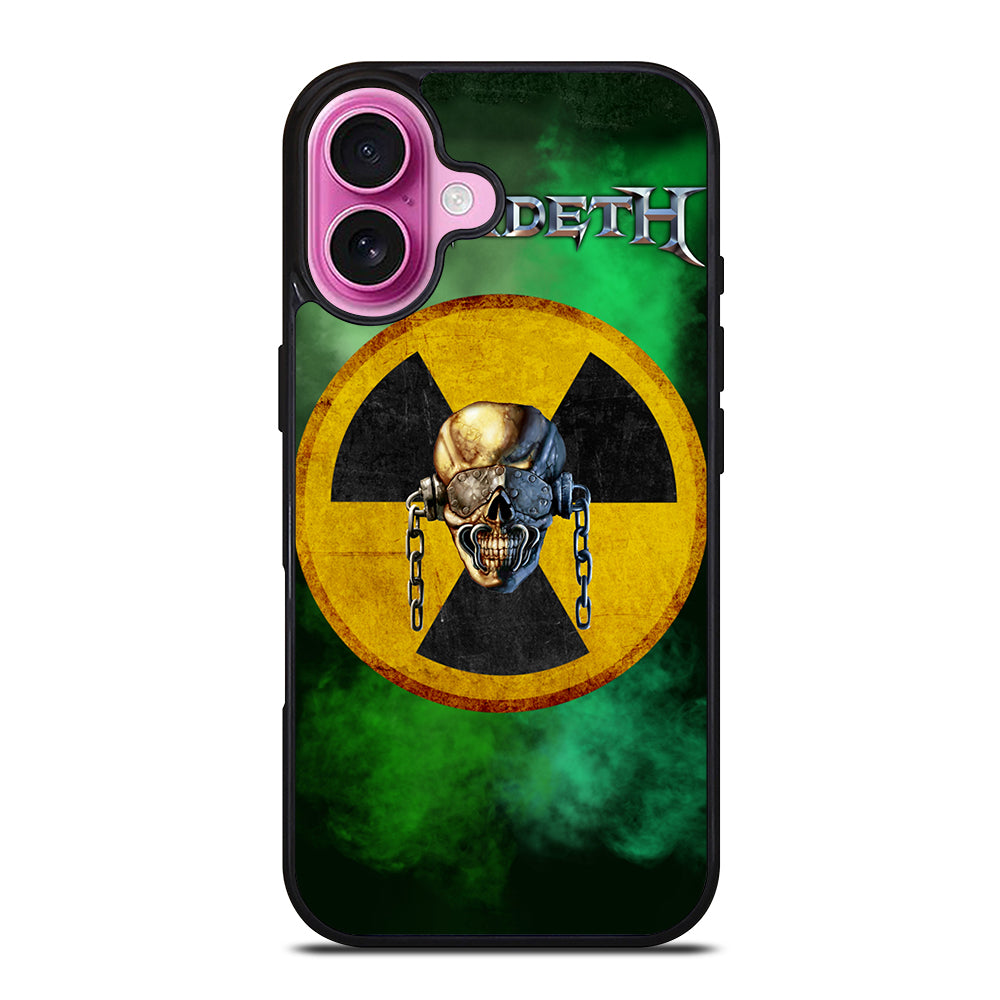 MEGADETH RADIATION iPhone 16 Plus Case Cover