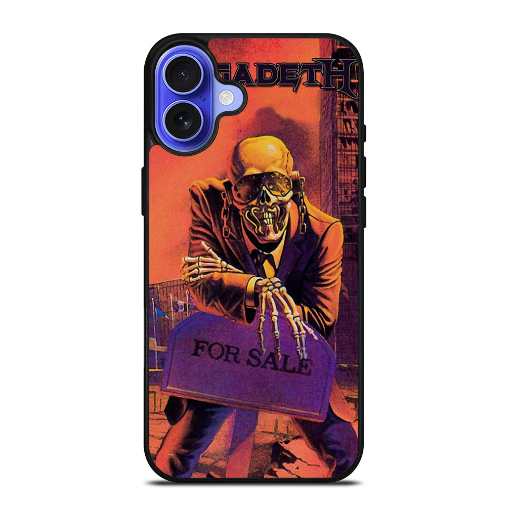 MEGADETH ROCK BAND iPhone 16 Case Cover