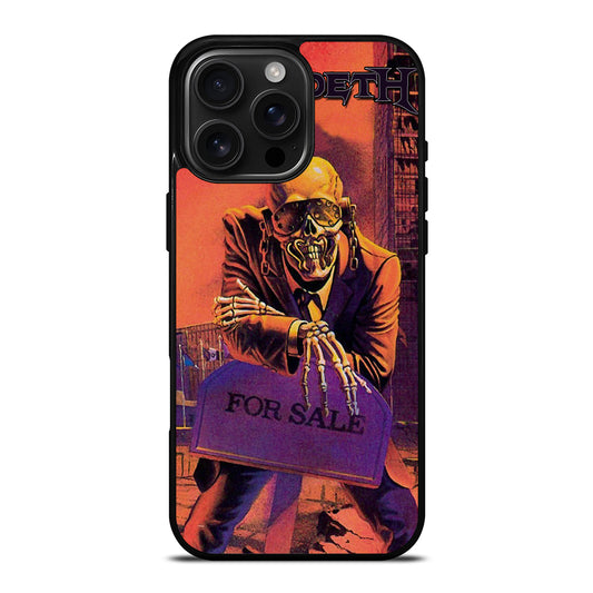 MEGADETH ROCK BAND iPhone 16 Pro Max Case Cover