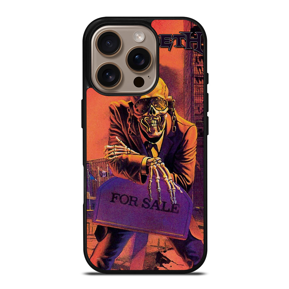 MEGADETH ROCK BAND iPhone 16 Pro Case Cover