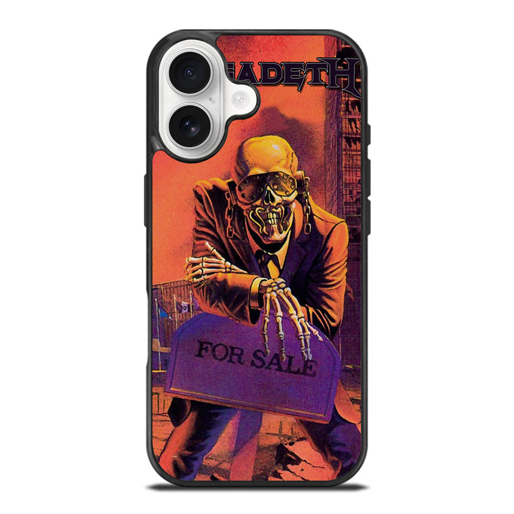 MEGADETH ROCK BAND iPhone 17 Case Cover