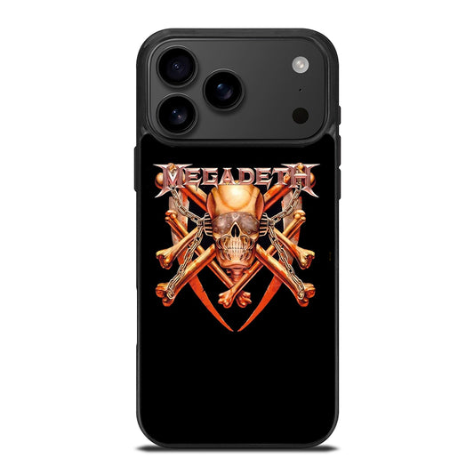 MEGADETH SKULL LOGO iPhone 17 Pro Max Case Cover