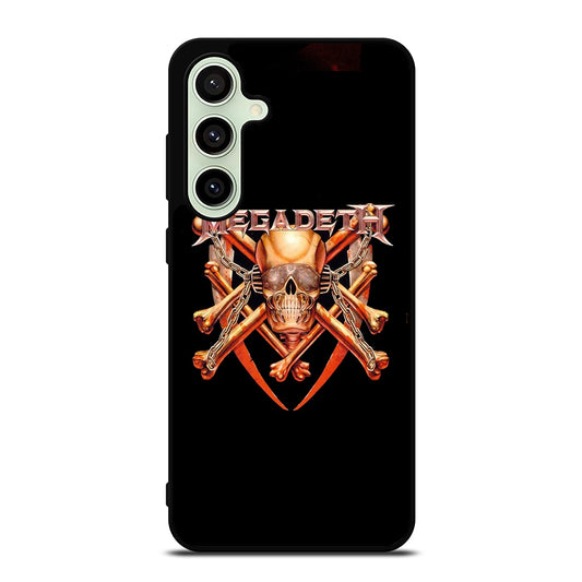 MEGADETH SKULL LOGO Samsung Galaxy S24 FE Case Cover