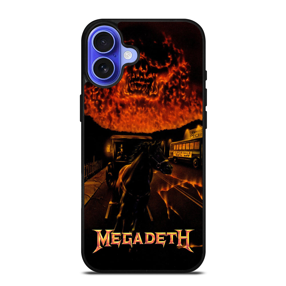 MEGADETH SYSTEM FAIL iPhone 16 Case Cover