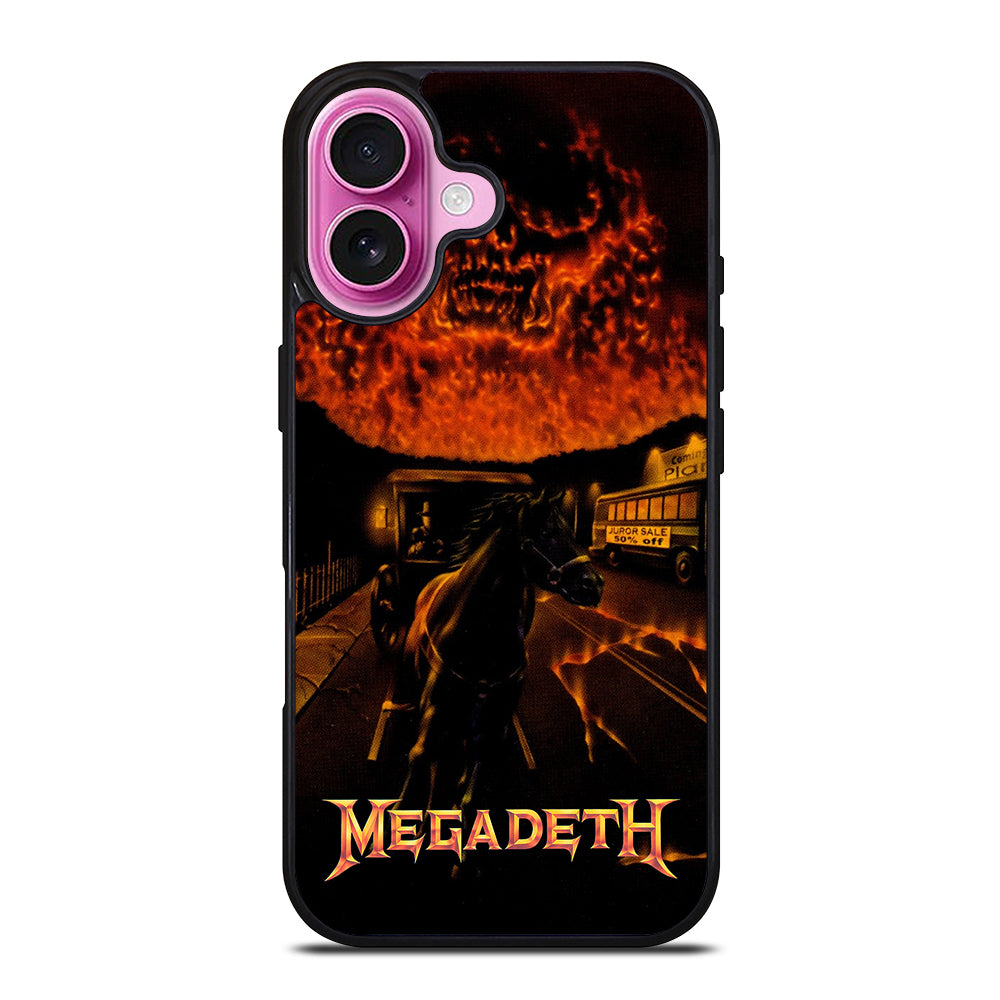 MEGADETH SYSTEM FAIL iPhone 16 Plus Case Cover
