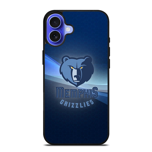 MEMPHIS GRIZZLIES BASKETBALL LOGO iPhone 16 Case Cover