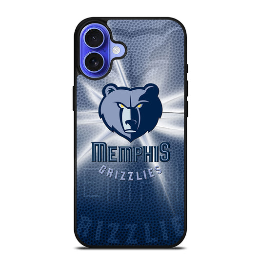 MEMPHIS GRIZZLIES BASKETBALL LOGO 2 iPhone 16 Case Cover