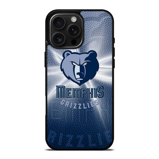 MEMPHIS GRIZZLIES BASKETBALL LOGO 2 iPhone 16 Pro Max Case Cover